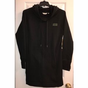 Black Earth Yoga Dress Hoodie